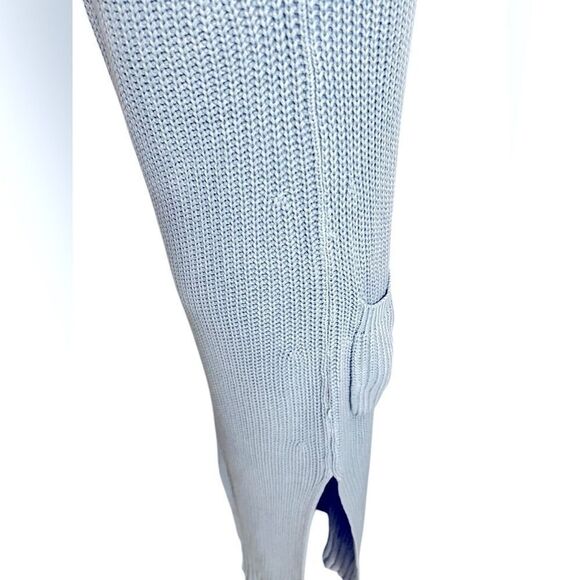 Free People Elodie Maxi Dress In Blue small oversized knit - Picture 7 of 13